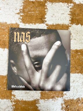 Nas "Life's a B" Columbia Vinyl Single Promo Single Sleeve Rap Hip Hop Rare